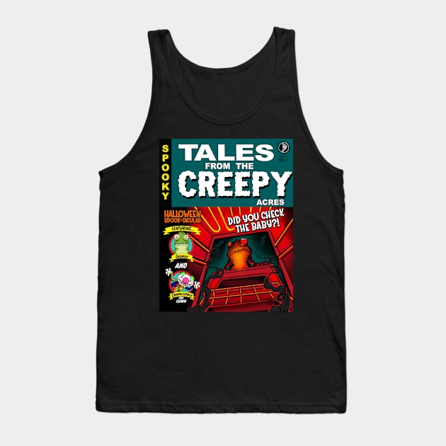 Tales from the Creepy Acres Halloween Spooktacular 1 Tank Top by CreepyAcres